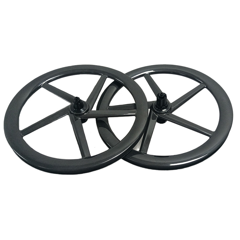 XSFB02 20inch BMX 451 5-spoke Carbon Wheels