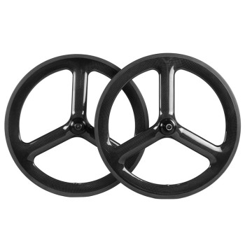 XSFB01 20inch BMX 451 3-spoke Carbon Wheels