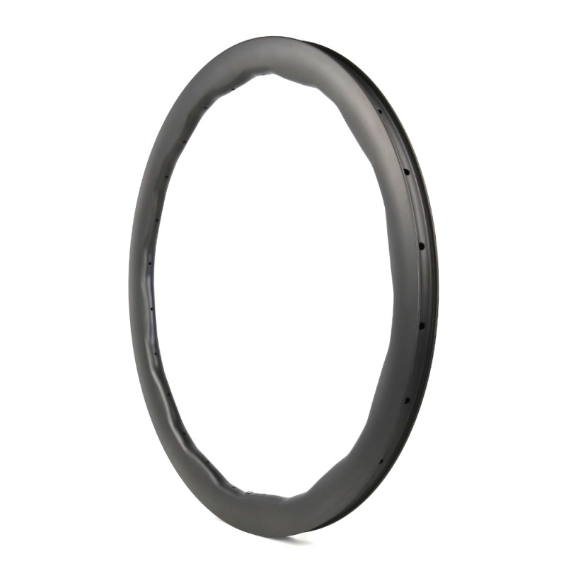 XSRN60652619 700C 26mm Wide 65mm Depth Wave Carbon Rims